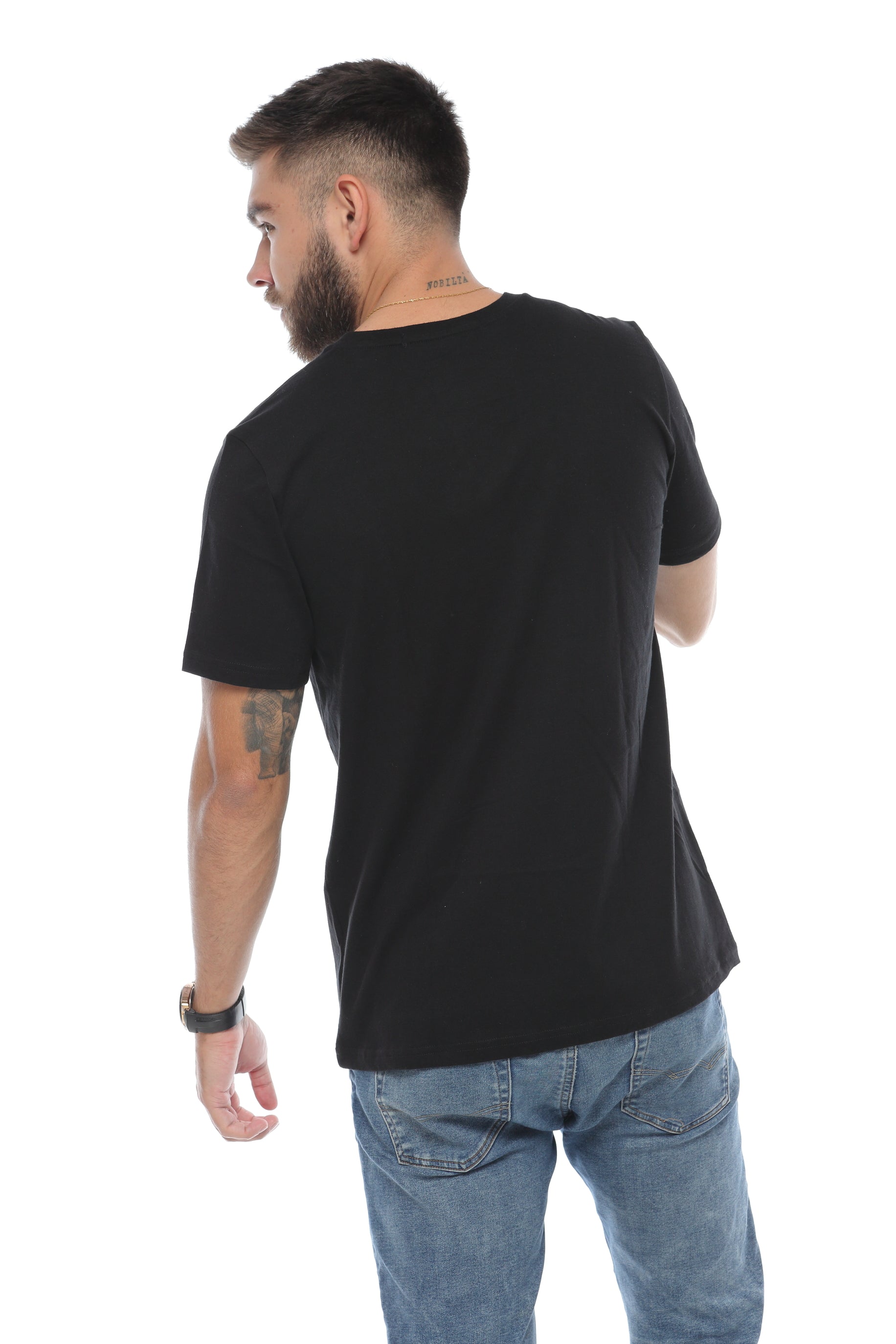 Camiseta Negra Hombre BC - PersoPrint